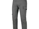 men ' s cargo pants with knee pockets in grey