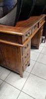 Bureau à caissons en acajou ouvrant sur dix tiroirs. (photo 3)