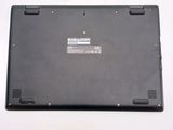 the back of a laptop with the bottom panel removed