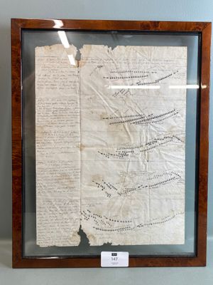 Plan figuré des principales actions au combat d'Ouessan le 2…