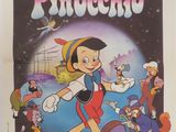 Pinocchio de Walt – Affiche de cinéma 27 x 40 – Style A