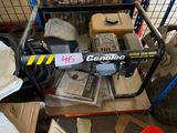 a machine that is sitting on a pallet in a warehouse