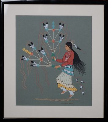 Harrison BEGAY (1917-2012) (de son nom Navajo HASKAY YAHNE Y…