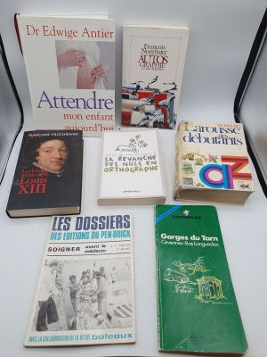 Lot de 7-DIVERS-Livres et guides-Thématiques variées-Culture…