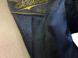 a close up of a tie on a mannequin