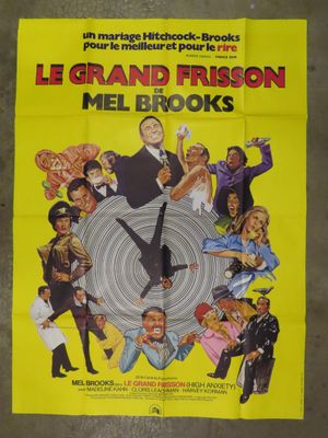 the poster for the movie le grand prison mel brooks