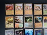 a lot of cards that are on the table