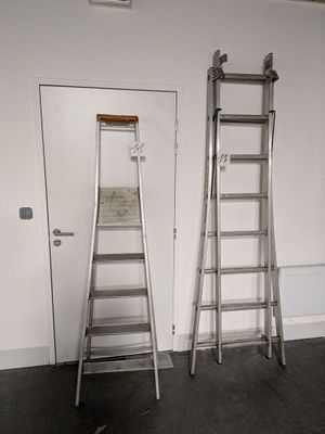 Escabeau en aluminium - Photo 1