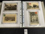 a book with pictures of buildings and buildings on it
