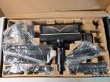 a box with a blow dryer and other items in it