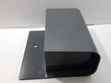 an image of a black box sitting on top of a white table