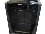 an image of a black microwave oven on a white background