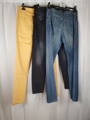 Lot de 3 - UNANYME GEORGES RECH BLUE RAG FIARINO - Pantalons…