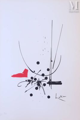 MATHIEU Georges (1921-2012) Lithographie