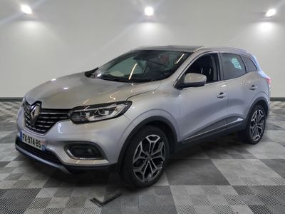 the new renault kad suv is parked in a showroom