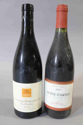 deux bouteilles de vin posées l'une à côté de l'autre sur une table