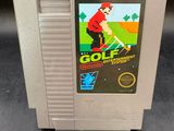 une image représentant une cartouche de jeu Nintendo sur laquelle figure un homme jouant au golf