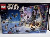 a box with a lego star wars set in it