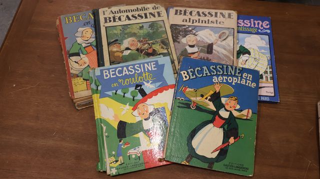 7 albums de Bécassine