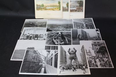 Lot de photographies argentiques d'un voyage transatlantique…