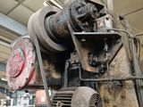 a machine that is sitting inside of a building