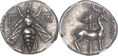 a close up of a coin with an image of a man on it