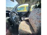 a picture of a car with a seat cover and a steering wheel