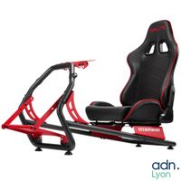 Siège simulateur de conduite Oplite OP-GT3 Cockpit Rouge - N…