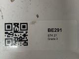 a label on the back of a refrigerator that says be291