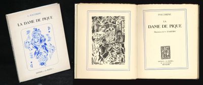 A. Pouchkine, La Dame de Pique, ill de A.