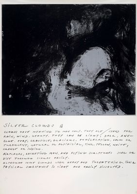 an image of a black and white drawing of a man ' s face