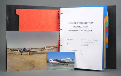 Manuel d'exploitation du DC3 F GIDK de juillet 1991.