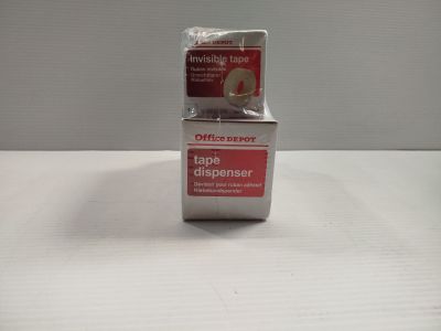 Lot de 6 - OFFICE DEPOT - Dévidoir et 6 rouleaux ruban invis…