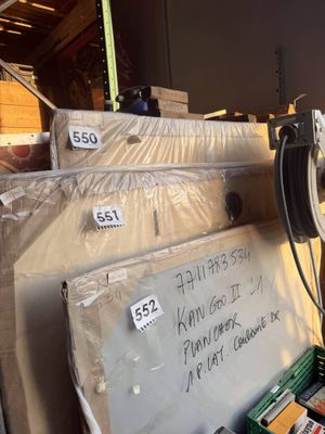 a lot of boxes that are sitting on the floor