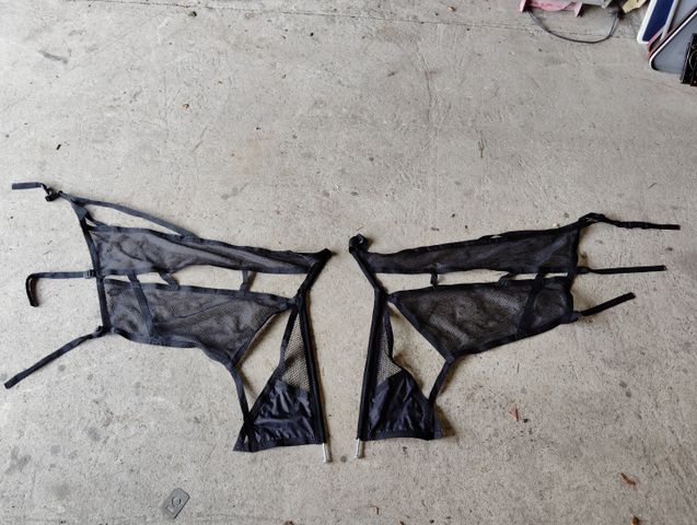 Filet de porte pour Polaris Ranger, SSV. 2 filets de protection d...