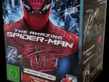the amazing spider - man blu - ray box set includes the amazing spider - man, the amazing spider - man, the amazing spider - man, the amazing spider