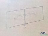une photo d'un dessin représentant un téléviseur dans une boîte