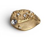 an image of a gold ring with diamonds on it
