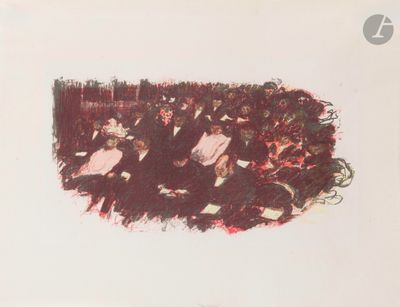 Pierre Bonnard (1867-1947) Au théâtre.
