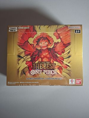 "Collection-One Piece-Cartes : Display The Best Prb-01