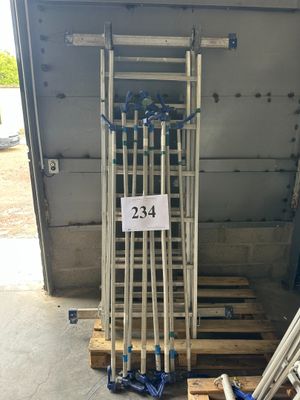 a lot of pipes that are on the pallets