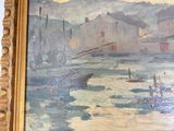 a picture of a painting hanging on the wall of a room