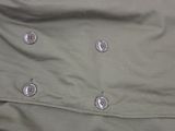 a close up of a jacket with buttons on it