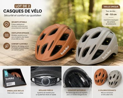 Ce casque est conçu pour ressembler à un casque de vélo muni d'un étau.