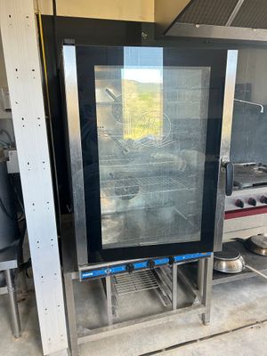 an image of a commercial oven with a glass door