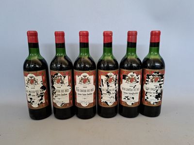 BORDEAUX - 6 bouteilles, Lussac-Saint-Emilion, Vieux Château…