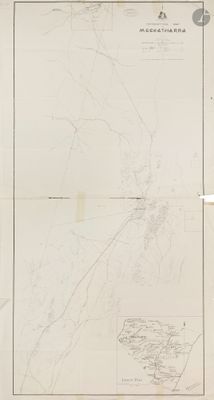 [CARTE GÉOGRAPHIQUE] TALBOT, H. W. B. Topographical map of M…