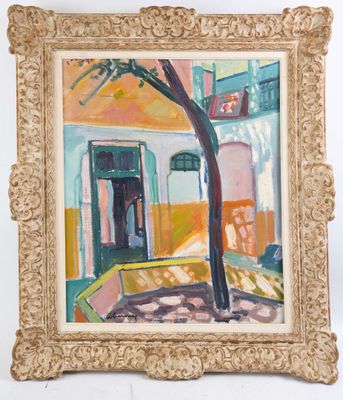 Roger Marcel LIMOUSE (1894-1989), "Interieur", huile sur toi…