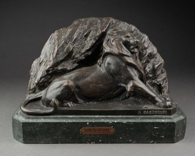 Frédéric Auguste BARTHOLDI (1834-1904). Lion de Belfort - Photo 1