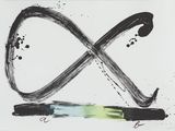 une image représentant un dessin en noir et blanc du symbole de l'infini